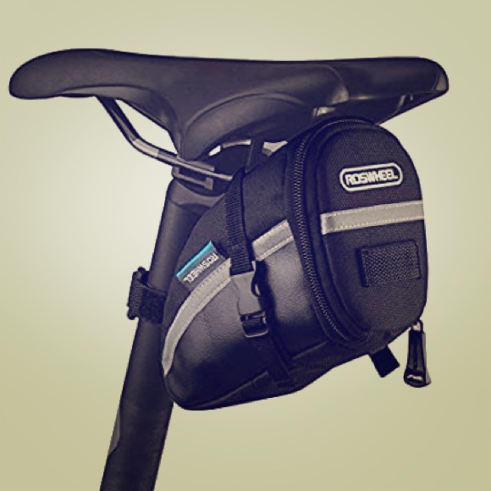 Waterproof Bike Bag Back Seat Pouch, brand new